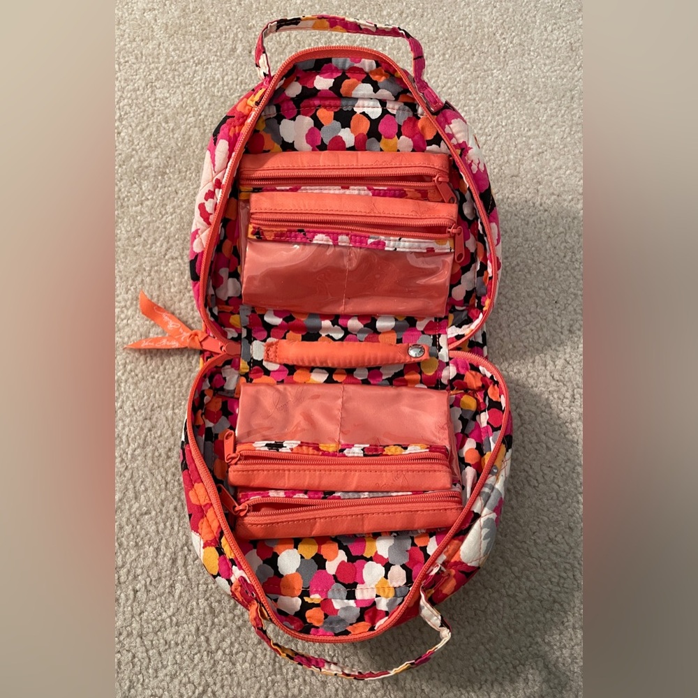 VERA BRADLEY TRAVEL JEWELRY CASE - LIGHTLY USED, LIKE NEW!